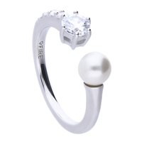 Ringe Diamonfire Dame Pearls in Silber Perla 61/2165/1/11170 - 61/2165/1/11170